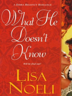 cover image of What He Doesn't Know